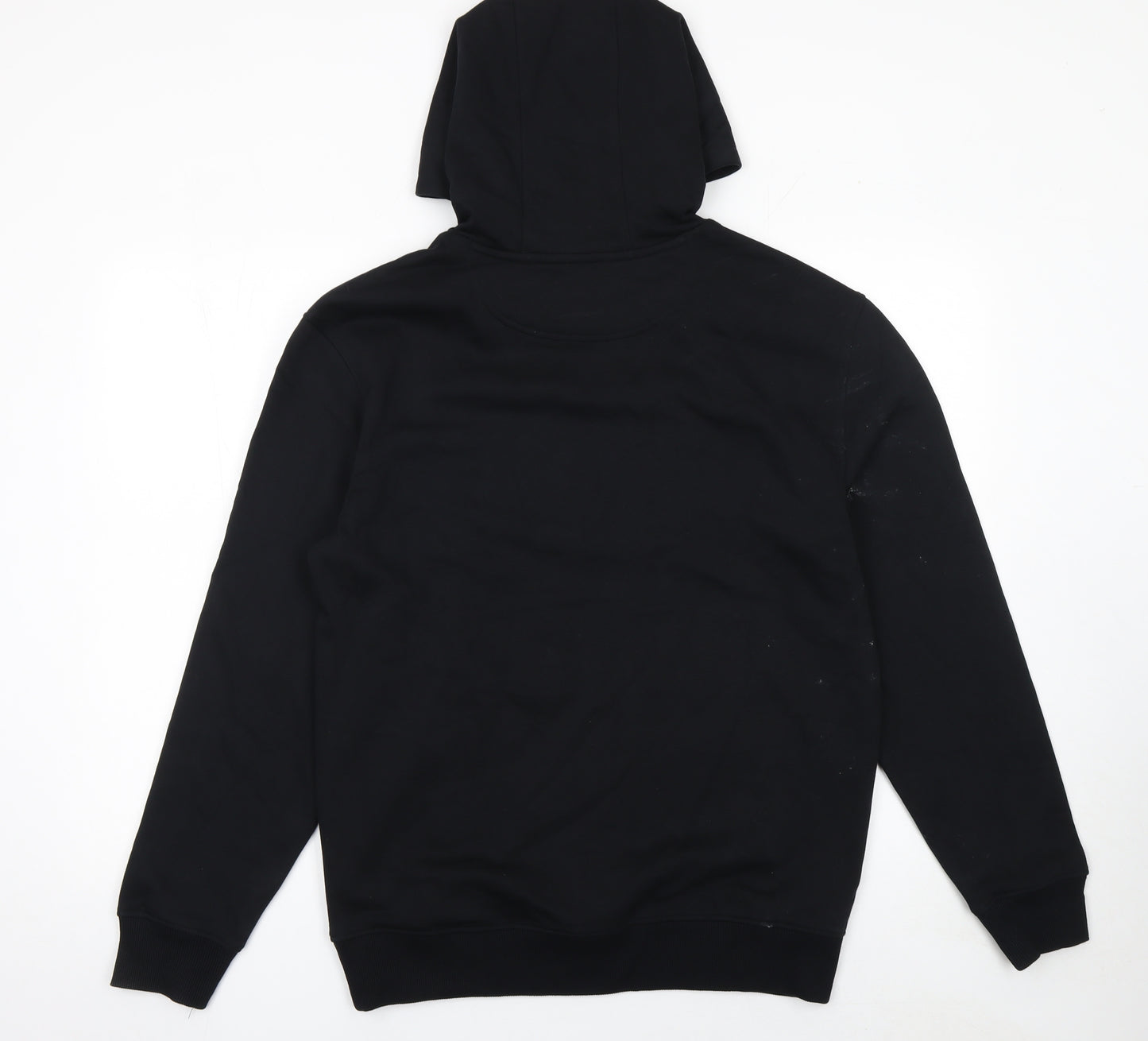 Marks and Spencer Men's Black Small Pullover Hoodie