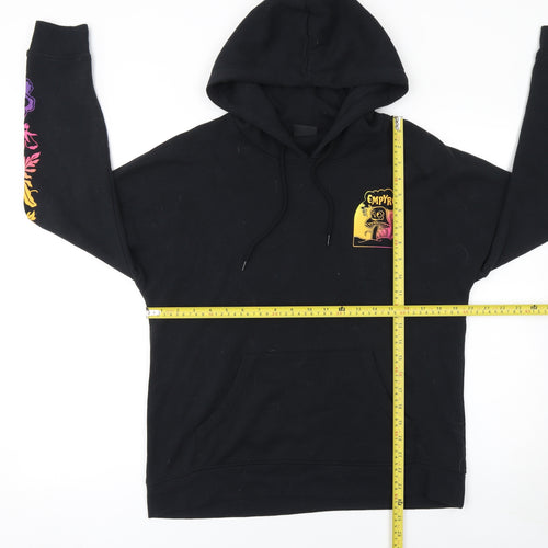 Empyre Women's Black Hoodie Medium Pullover Graphic Print Sweatshirt