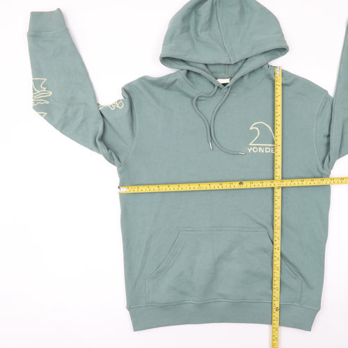 Yonder Women’s Green Pullover Hoodie Medium 100% Cotton Casual