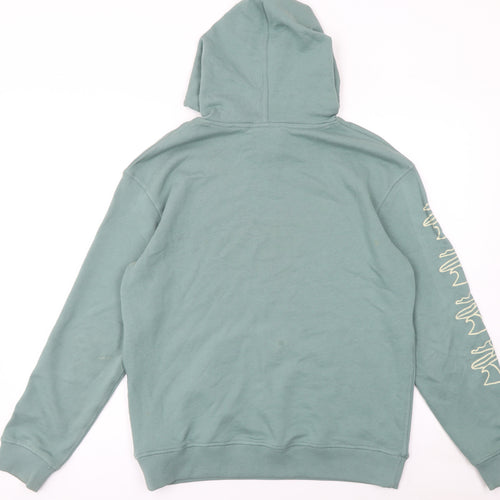 Yonder Women’s Green Pullover Hoodie Medium 100% Cotton Casual