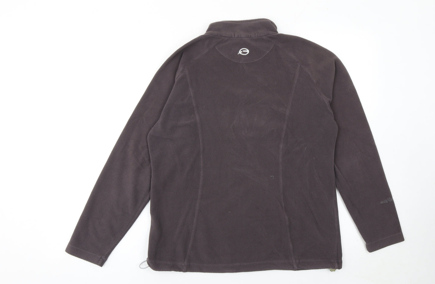 Sprayway Women’s Grey 1/2 Zip Fleece Sweatshirt UK 12 Medium