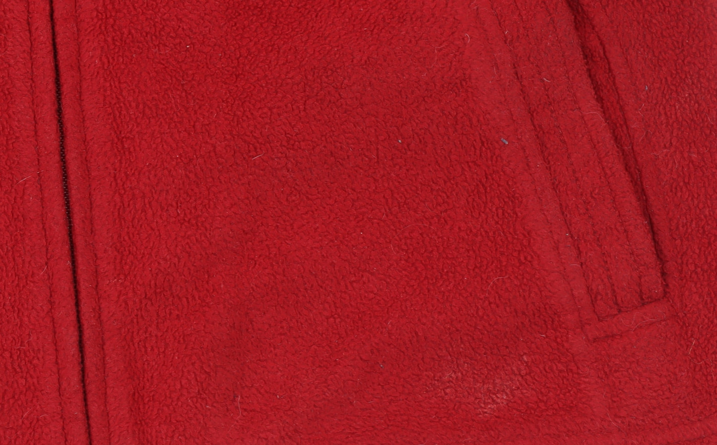 Mackays Women Red Fleece Zip Waistcoat Bodywarmer M