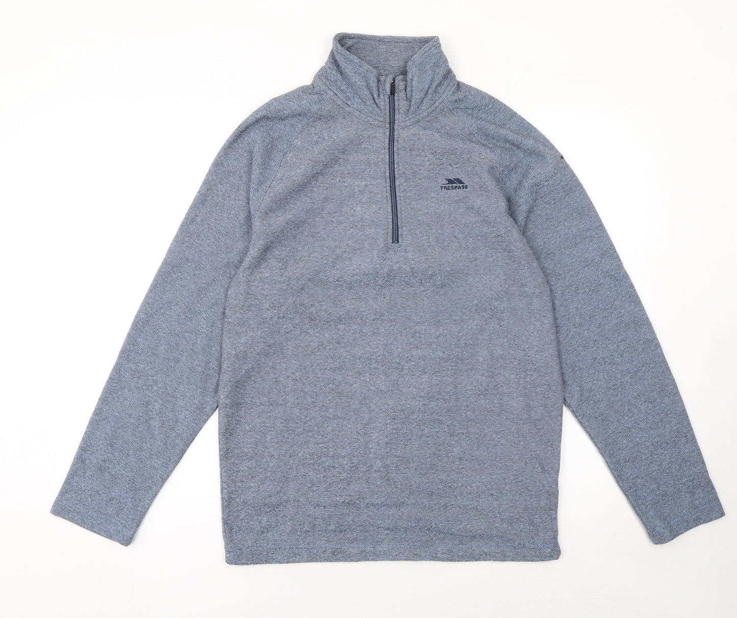 Trespass Men's Blue 1/2 Zip Pullover Sweatshirt Size M