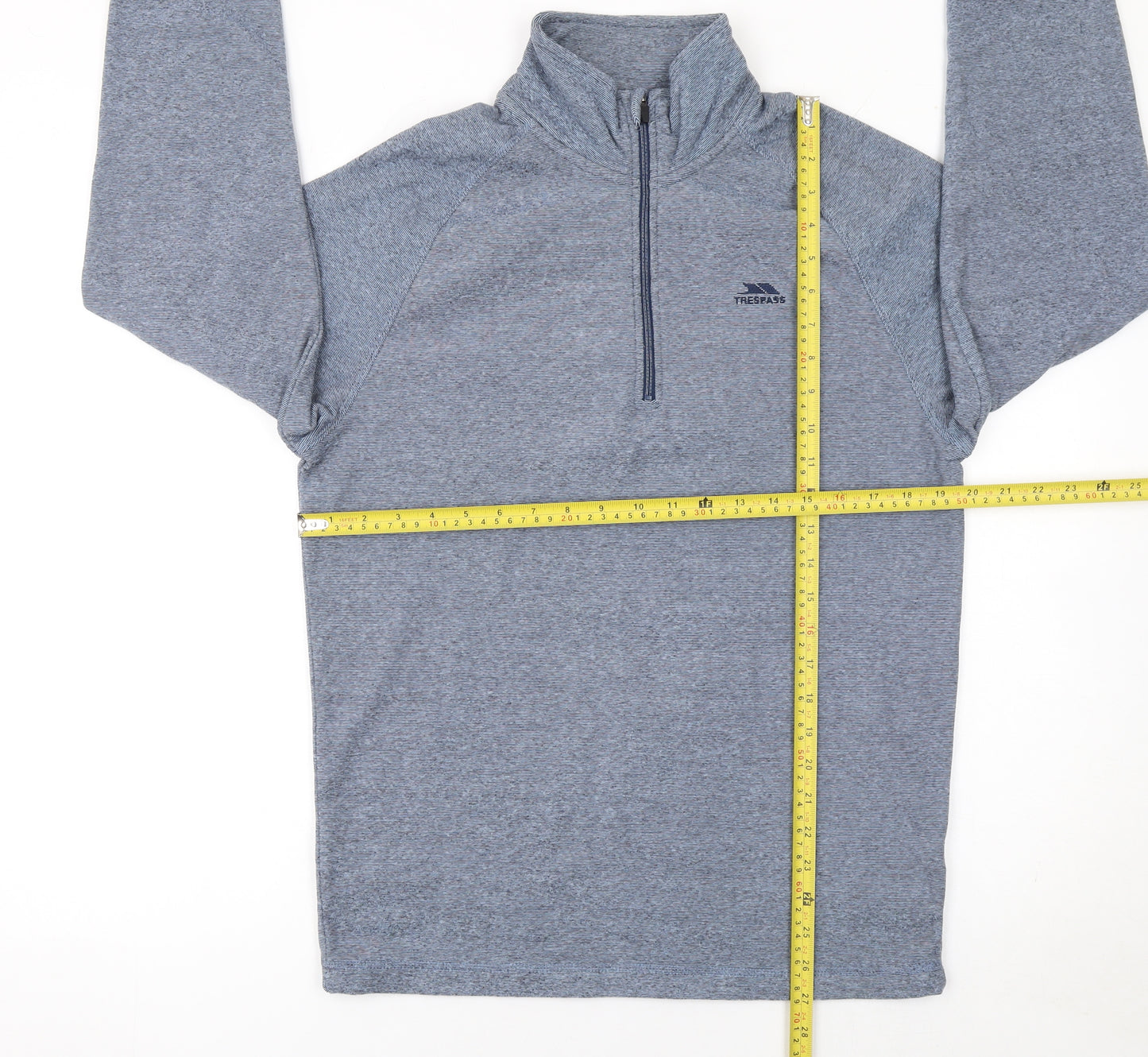 Trespass Men's Blue 1/2 Zip Pullover Sweatshirt Size M