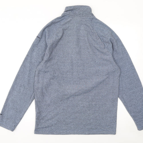 Trespass Men's Blue 1/2 Zip Pullover Sweatshirt Size M