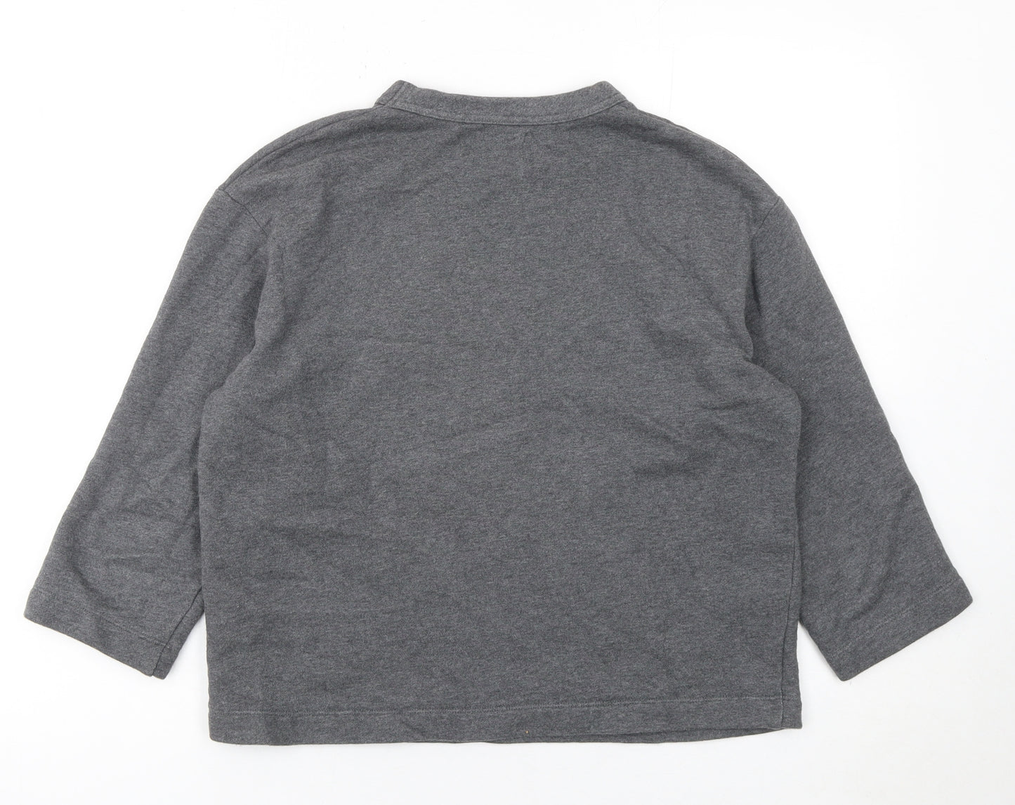 Wood Wood Women Grey XS Pullover Sweatshirt with W Logo