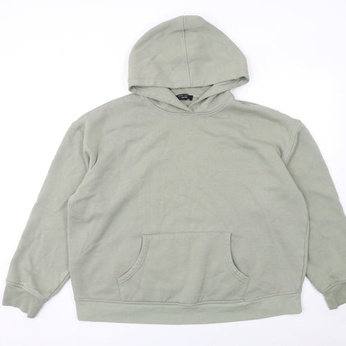 New Look Curves Women’s Sage Green Pullover Hoodie Size S