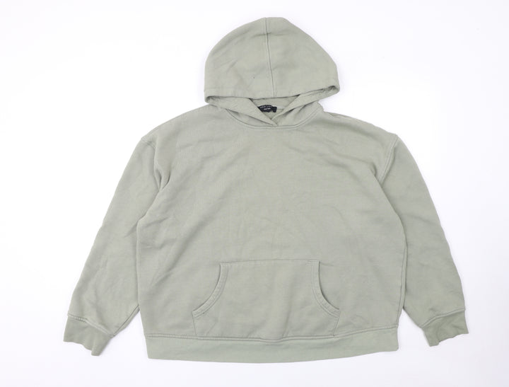 New Look Curves Women’s Sage Green Pullover Hoodie Size S