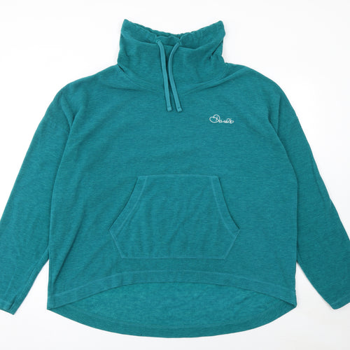 Dare 2b Women’s Teal Pullover Hoodie Sweatshirt Size M Polyester