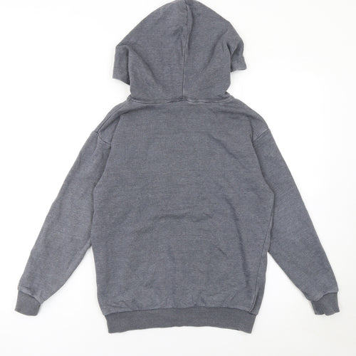 New Look Girls Grey Angel Pullover Hoodie 9 Years Hooded Sweatshirt