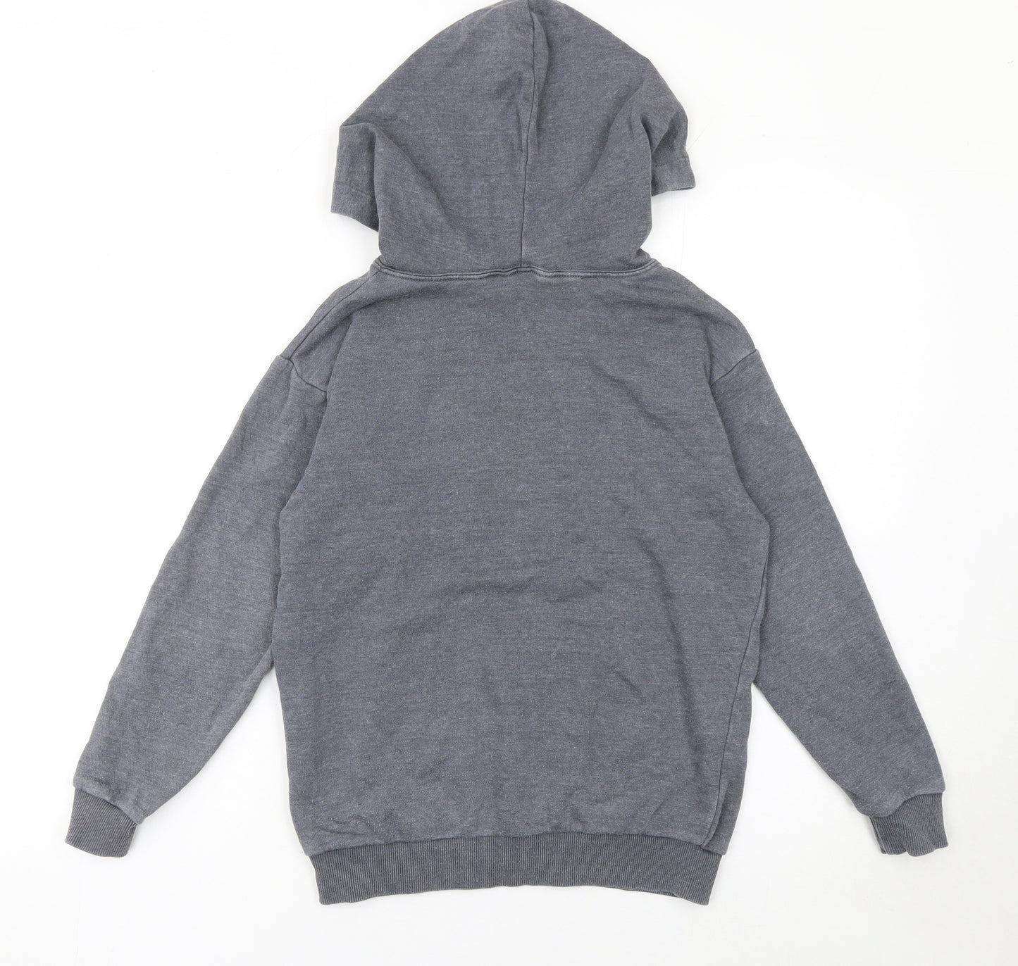 New Look Girls Grey Angel Pullover Hoodie 9 Years Hooded Sweatshirt