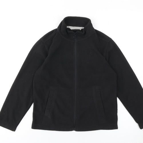 Regatta Professional Boys Black Fleece Full Zip Sweatshirt 7-8 Years