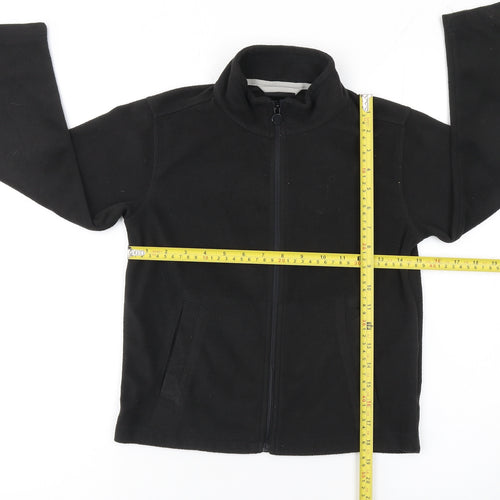 Regatta Professional Boys Black Fleece Full Zip Sweatshirt 7-8 Years
