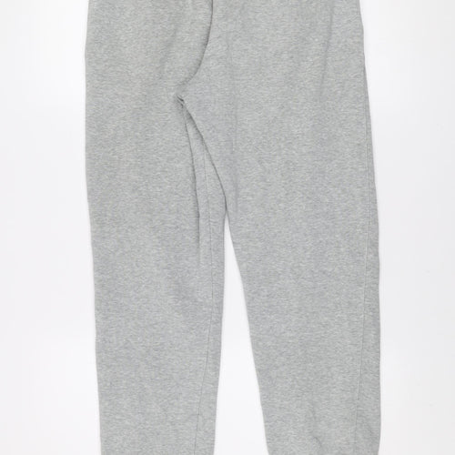 Nike Men's Grey Jogger Sweatpants Size S Fleece Cotton Blend