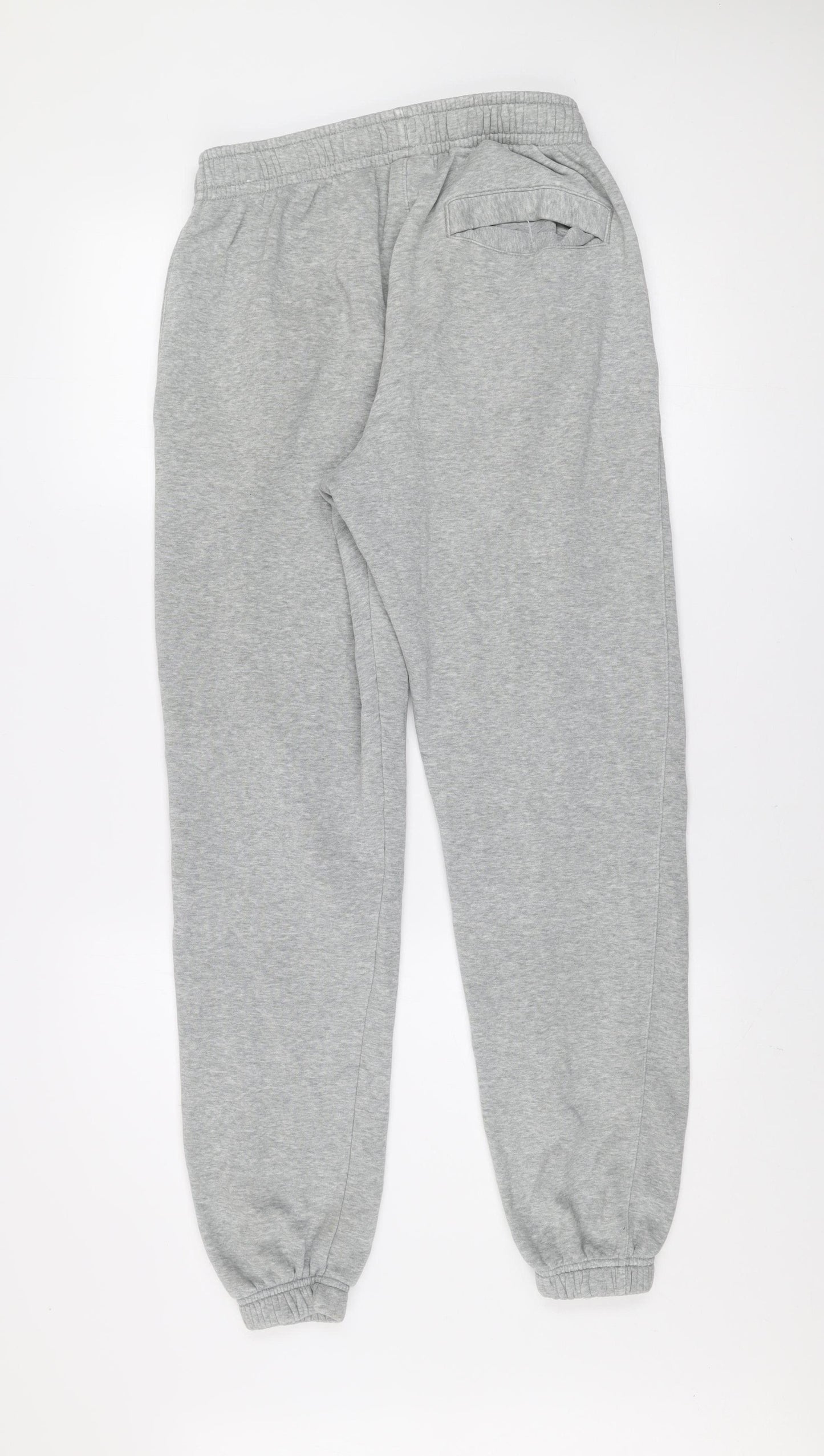 Nike Men's Grey Jogger Sweatpants Size S Fleece Cotton Blend