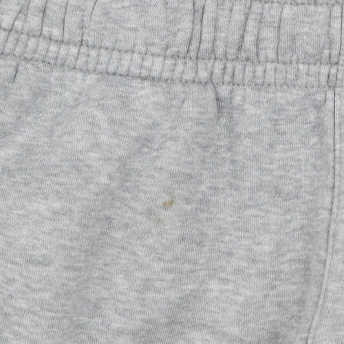 Nike Men's Grey Jogger Sweatpants Size S Fleece Cotton Blend