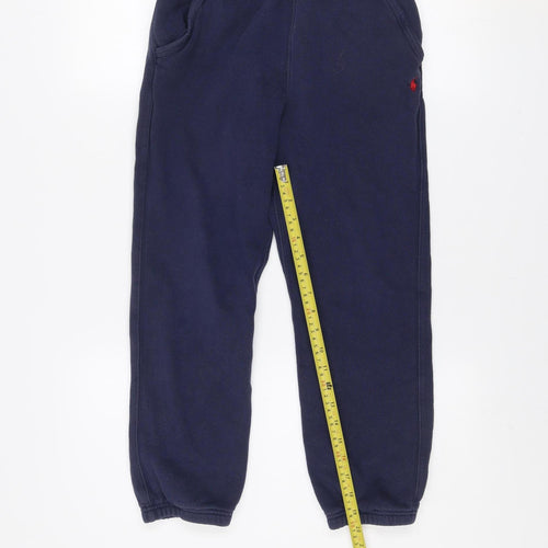 Ralph Lauren Teens Blue Jogger Sweatpants Size 10-12 Cotton Blend
