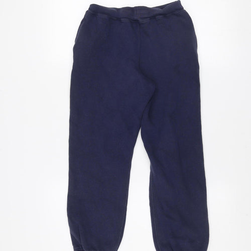 Ralph Lauren Teens Blue Jogger Sweatpants Size 10-12 Cotton Blend