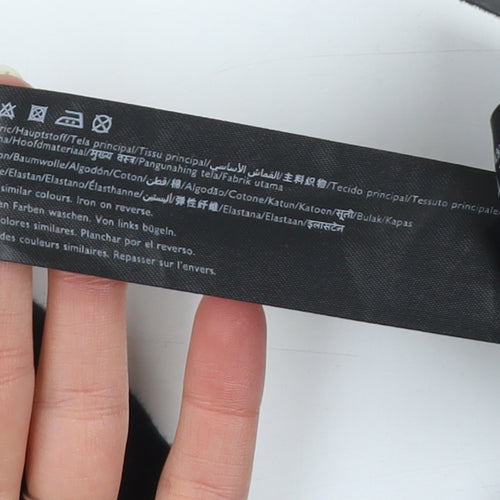 Jack Wills Womens Black Jogger Sweatpants UK 8 Cotton Blend