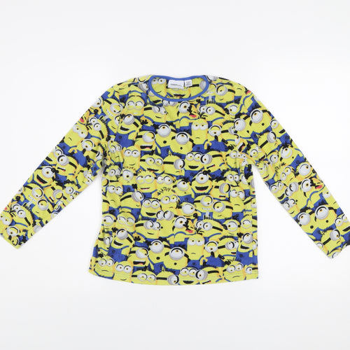 Illumination Minions Boys Multicoloured Fleece Pyjama Top 9-10 Years