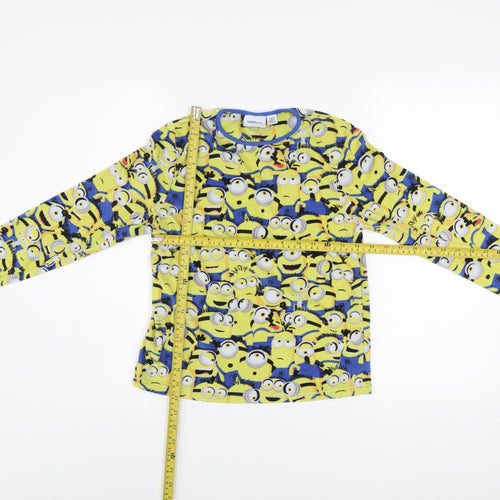 Illumination Minions Boys Multicoloured Fleece Pyjama Top 9-10 Years