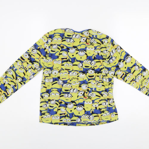 Illumination Minions Boys Multicoloured Fleece Pyjama Top 9-10 Years