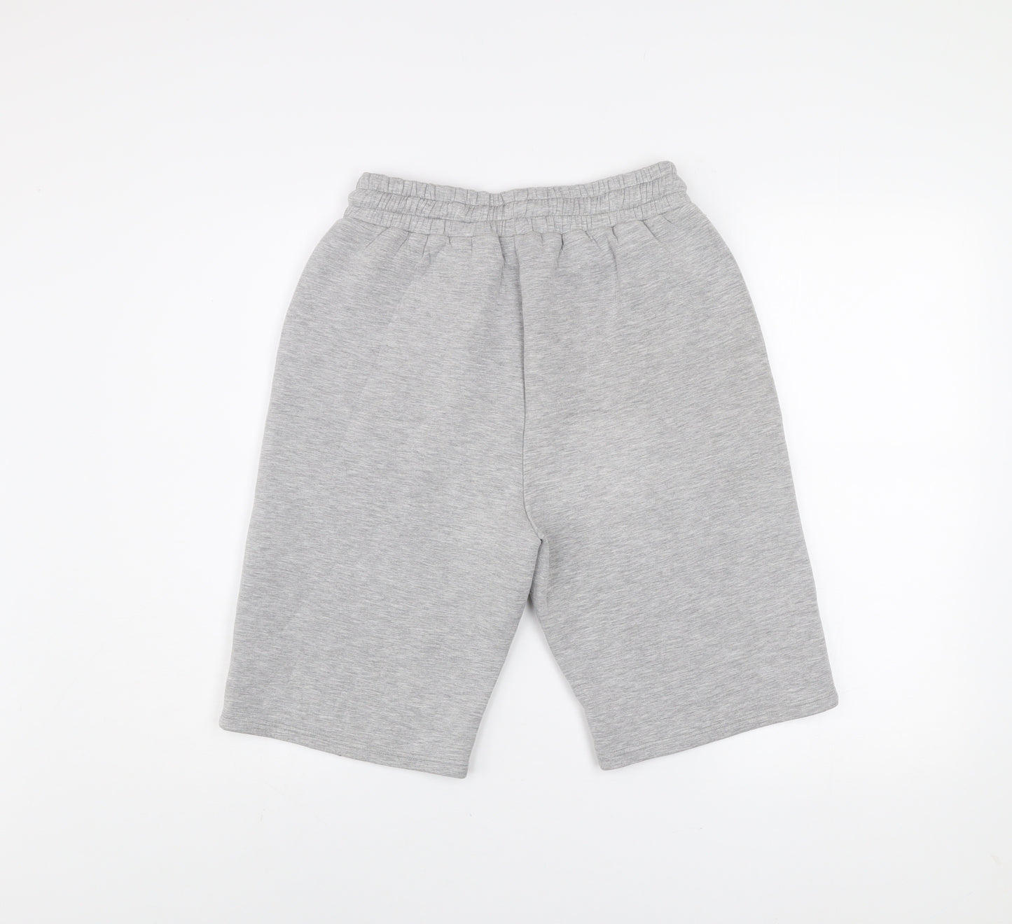 boohooMAN Men's Grey Athletic Sweat Shorts Small Tall Fit