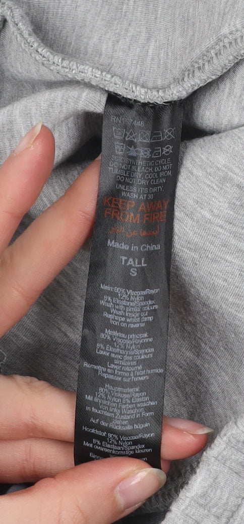 boohooMAN Men's Grey Athletic Sweat Shorts Small Tall Fit