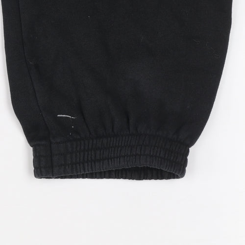 Reebok Men’s Black Jogger Sweatpants M Cotton Blend Activewear