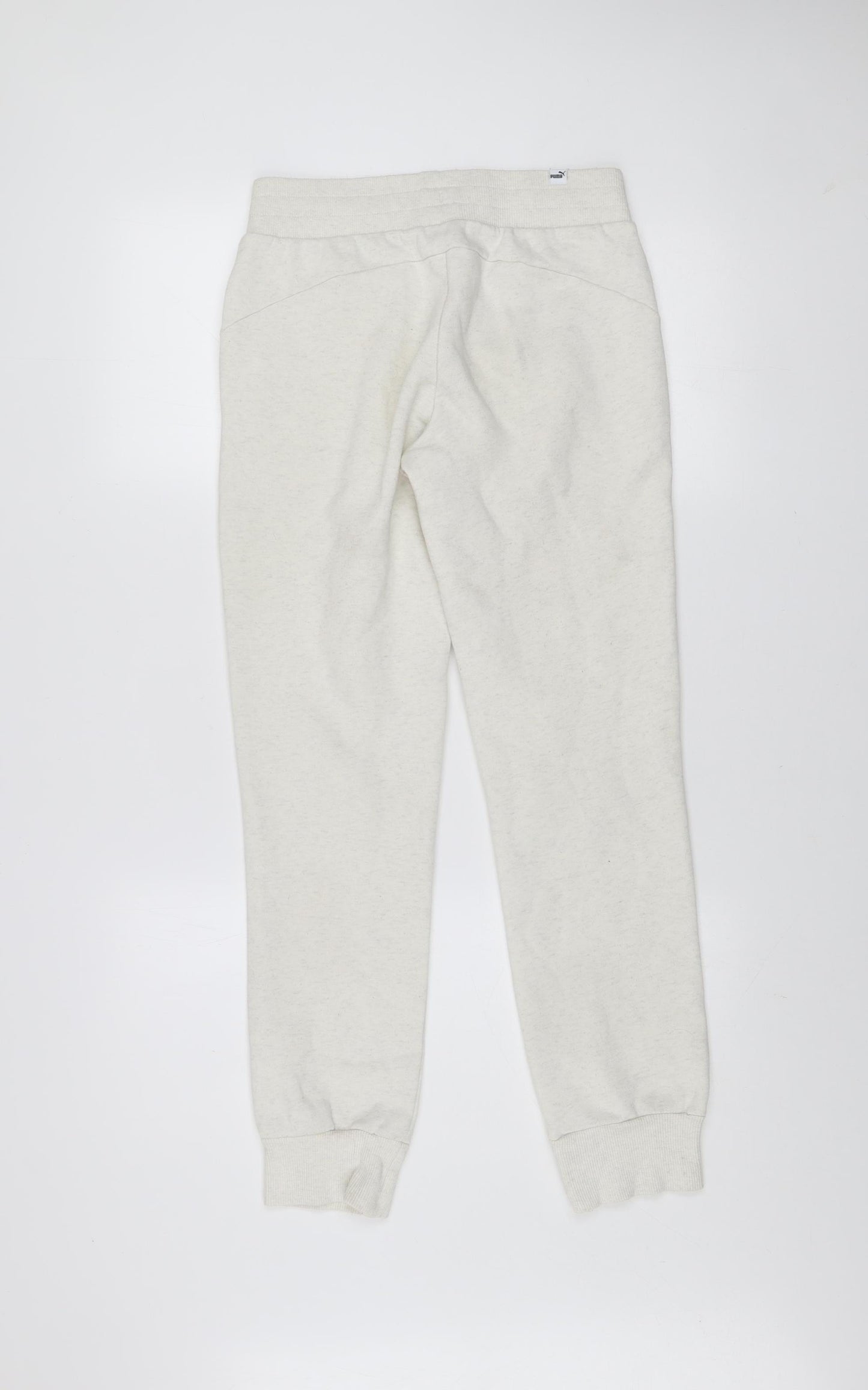 Puma Women's Ivory Jogger Sweatpants Size 6 Regular Fit Comfort Trousers