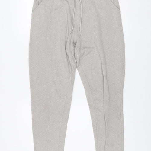 Bakaruda Mens Grey Jogger Sweatpants Size L Regular Fit Activewear