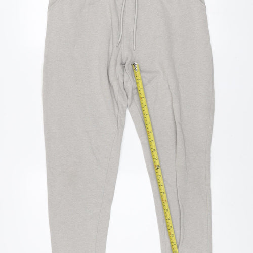 Bakaruda Mens Grey Jogger Sweatpants Size L Regular Fit Activewear