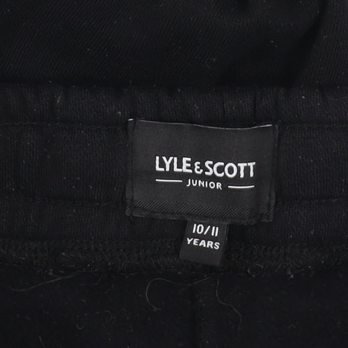 Lyle & Scott Junior Boys Black 10-11 Years Jogger Sweatpants