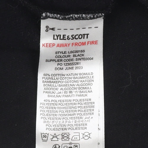 Lyle & Scott Junior Boys Black 10-11 Years Jogger Sweatpants