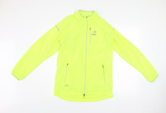 Karrimor Boys Yellow Reflective Windbreaker Running Jacket 13 Years