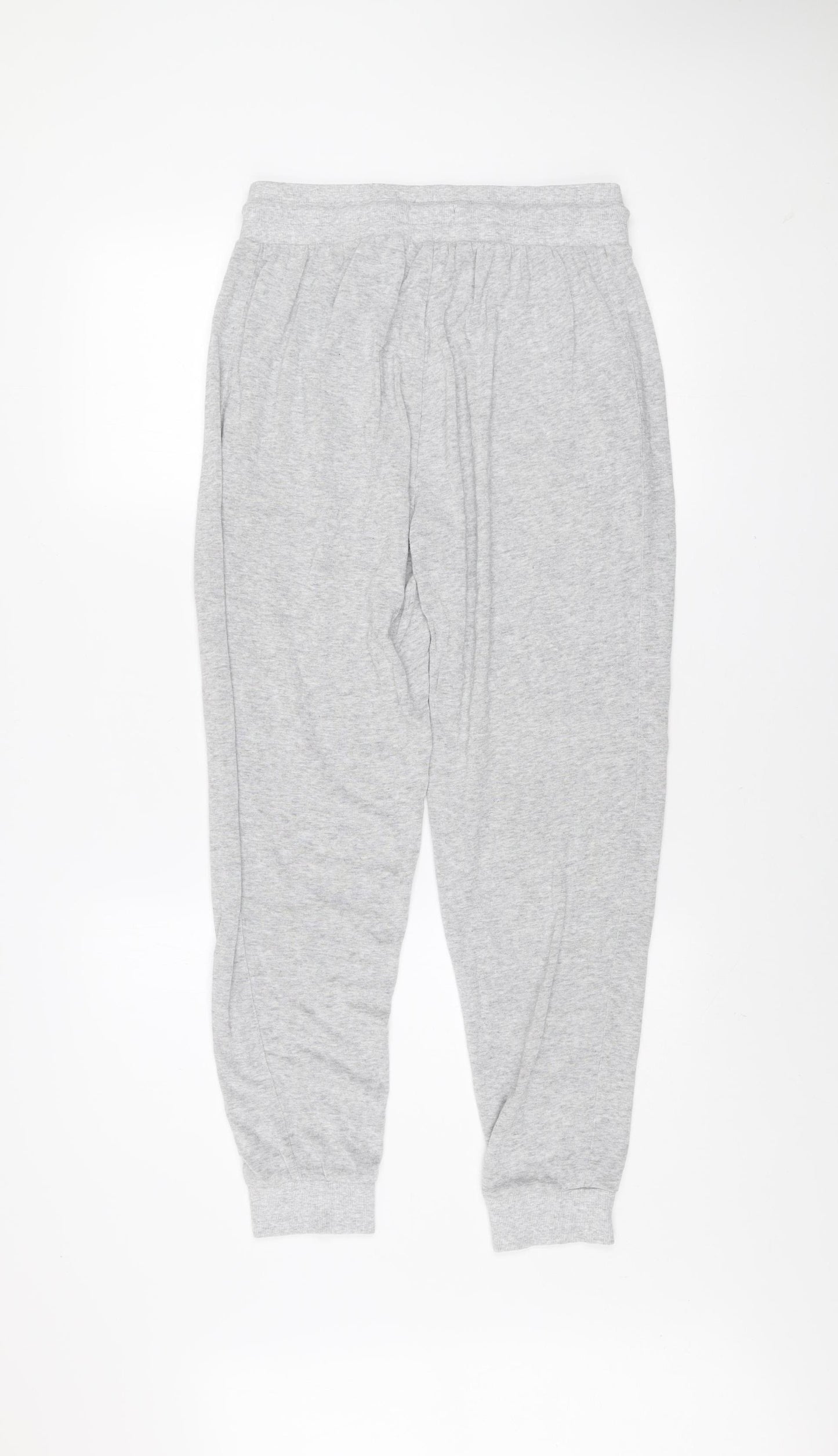 Lipsy Women Grey Jogger Trousers Size 12 Elastic Waist Sportswear
