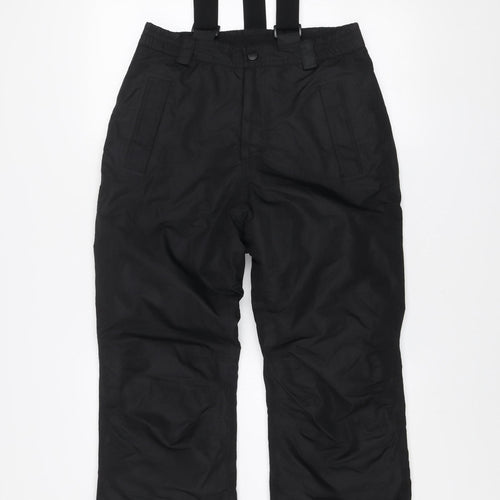 Five Seasons Womens Black Size 8 Snow Pants Waterproof Ski Trousers