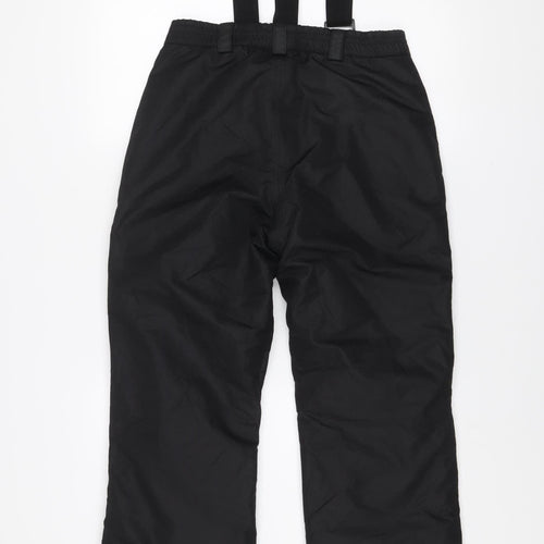 Five Seasons Womens Black Size 8 Snow Pants Waterproof Ski Trousers