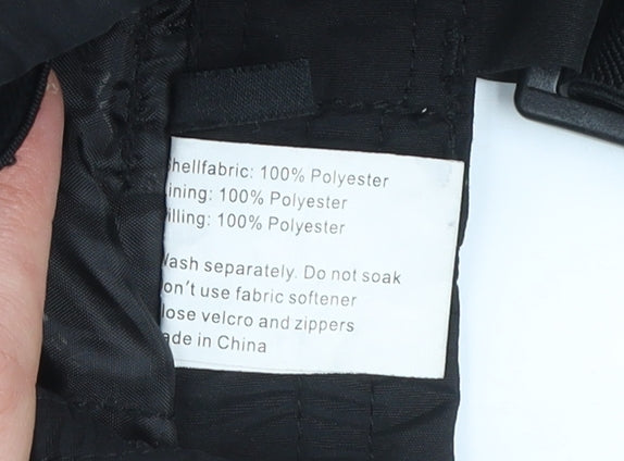 Five Seasons Womens Black Size 8 Snow Pants Waterproof Ski Trousers