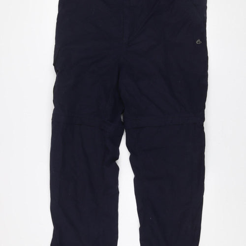 Craghoppers Men's Blue 36in Cargo Travel Trousers with Belt