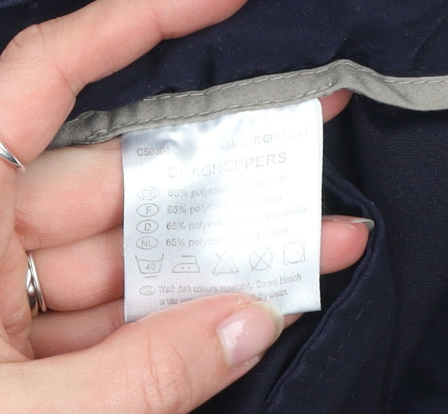 Craghoppers Men's Blue 36in Cargo Travel Trousers with Belt