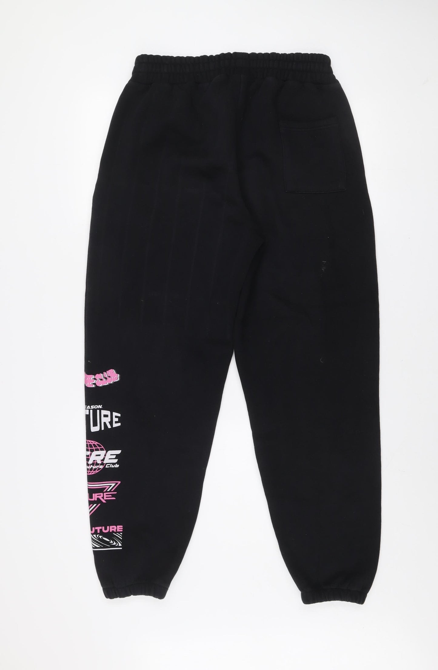 The Couture Club Black Jogger Womens Activewear Trousers Size 12