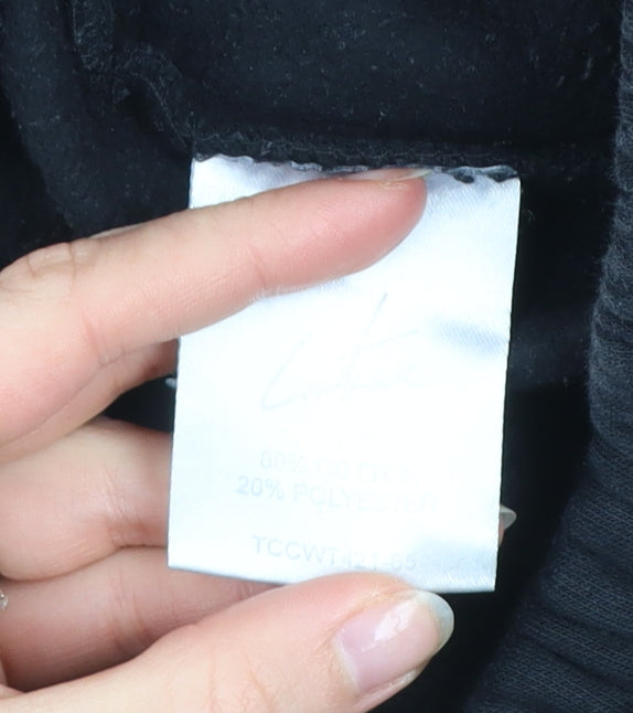 The Couture Club Black Jogger Womens Activewear Trousers Size 12