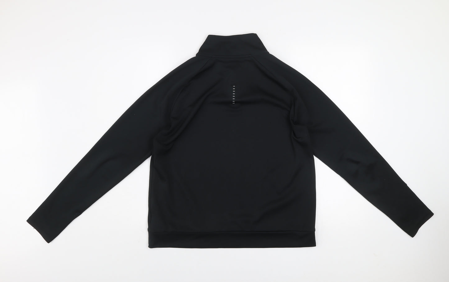 Nike Men's Black Dri-FIT Running 1/4 Zip Sweatshirt M