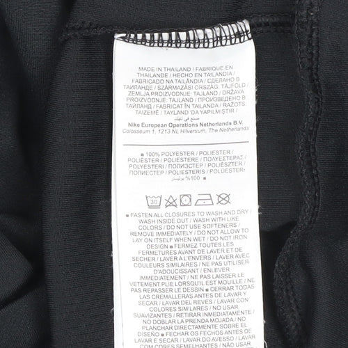Nike Men's Black Dri-FIT Running 1/4 Zip Sweatshirt M