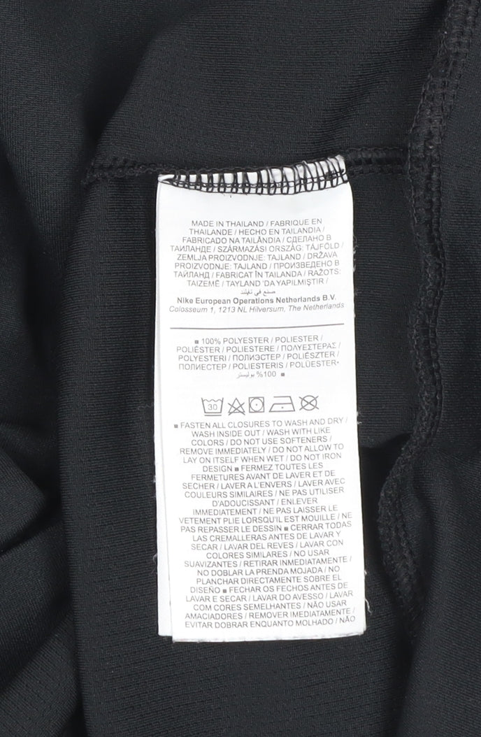 Nike Men's Black Dri-FIT Running 1/4 Zip Sweatshirt M