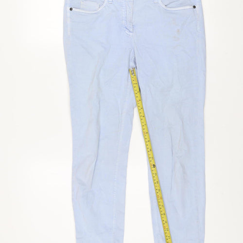 Luisa Cerano Womens Blue Size 12 Skinny Jeans Stretch Cotton