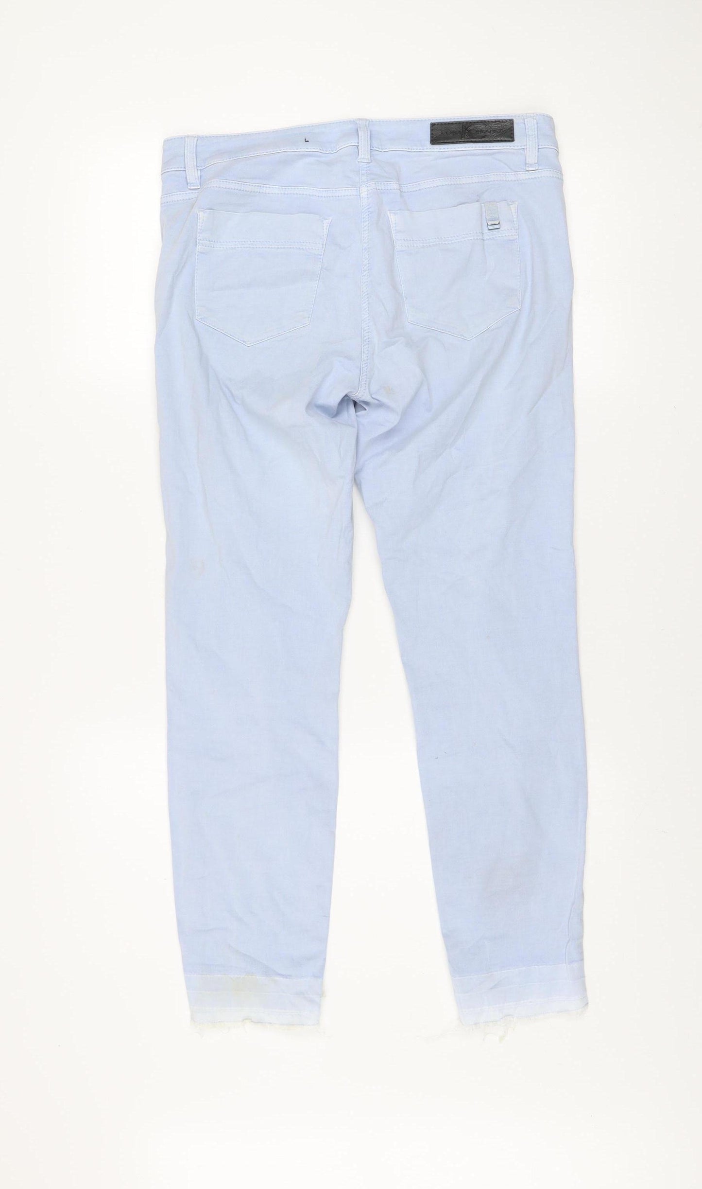 Luisa Cerano Womens Blue Size 12 Skinny Jeans Stretch Cotton