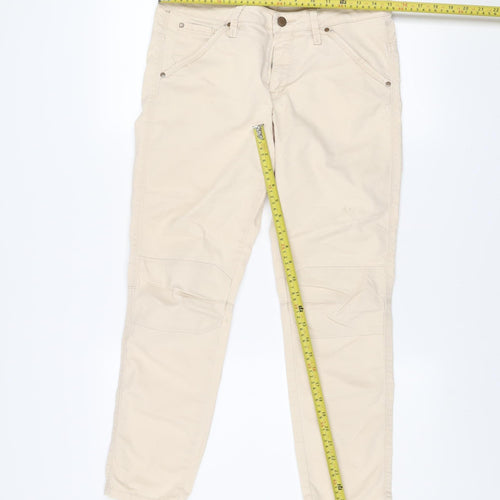 Part Two Women’s Beige Cotton Blend Cargo Trousers Size 12 Regular