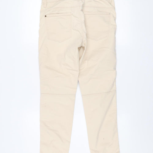 Part Two Women’s Beige Cotton Blend Cargo Trousers Size 12 Regular